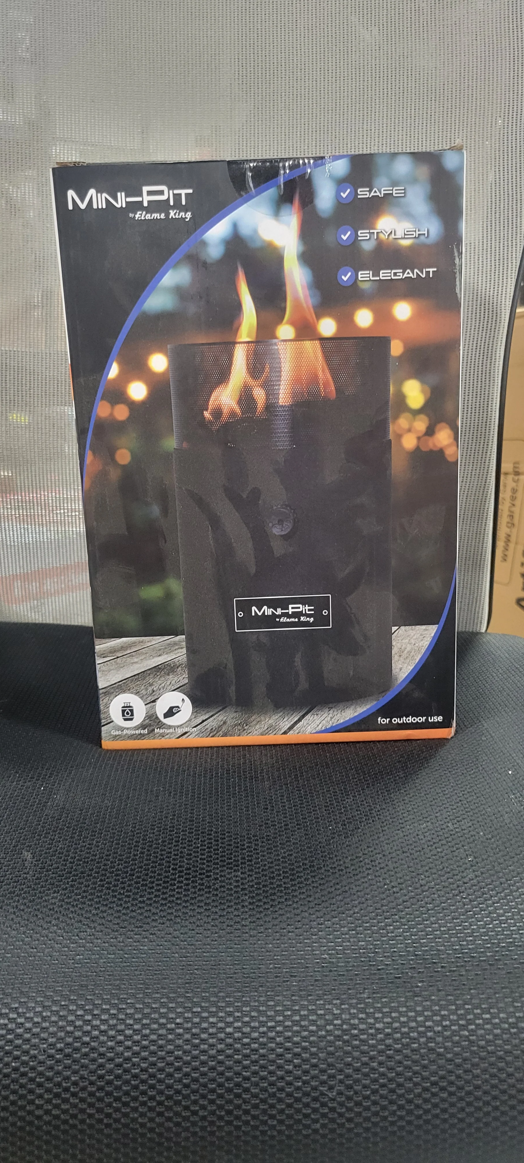Flame King Smokeless Portable Mini Tabletop Fire Pit Dual Fuel Propane and Butane - Image 7