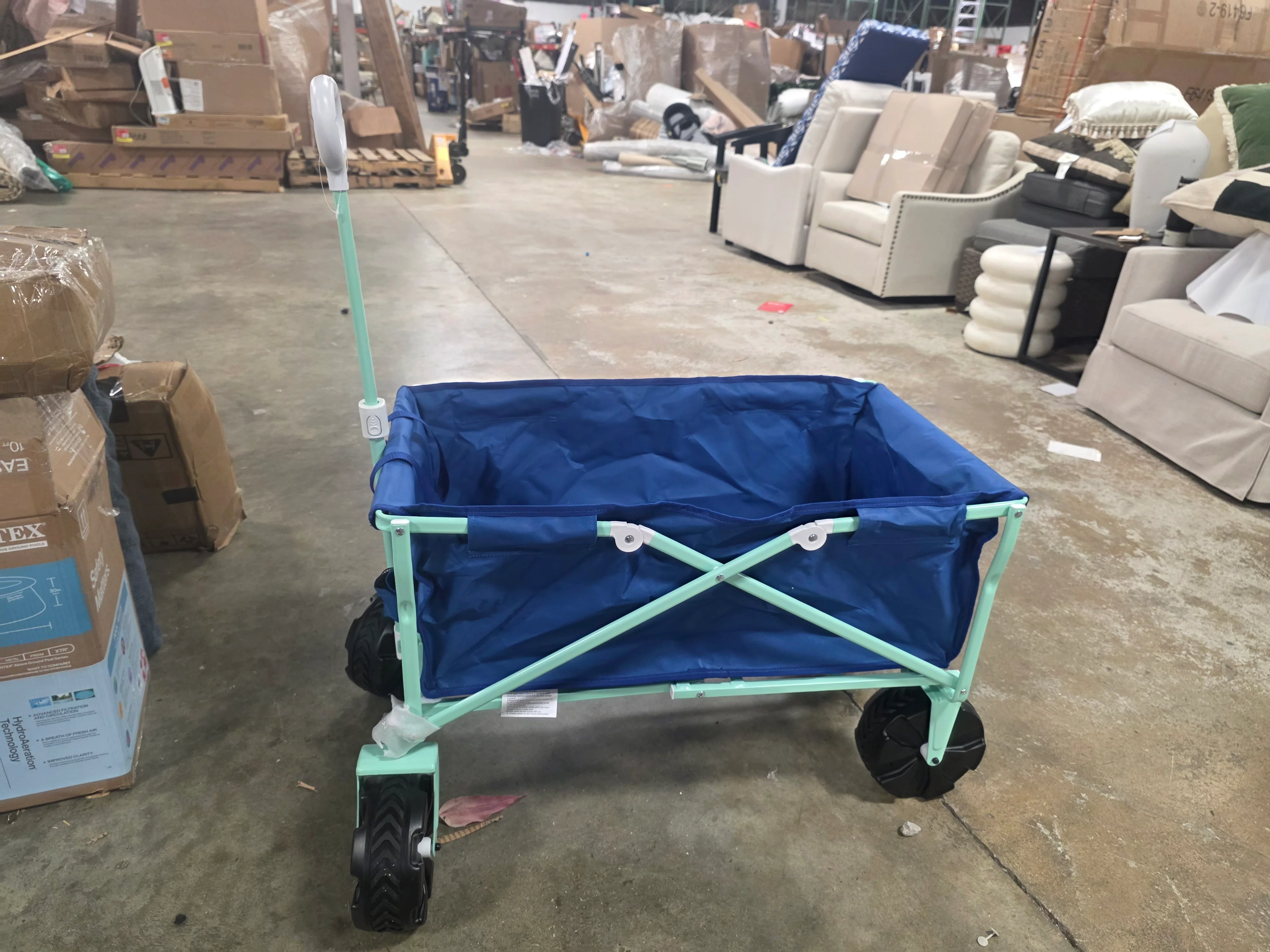 Flat Folding Wagon without Cargo Net - Image 7