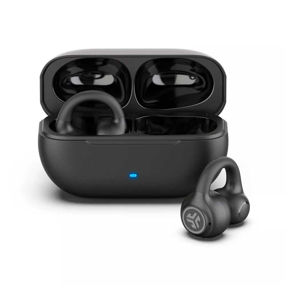 Flex True Wireless Bluetooth Open-Ear Earbuds - Black - Image 5