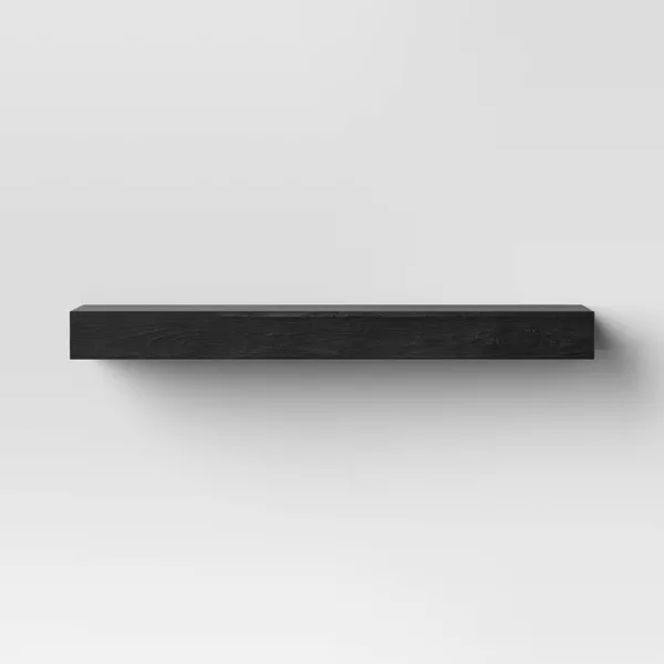 Floating Wood Shelf - Image 2