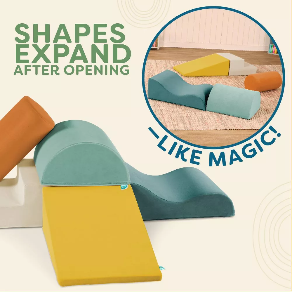 Foam Building Shapes for Indoor Play Soft Play Equipment - 5pc - Image 3