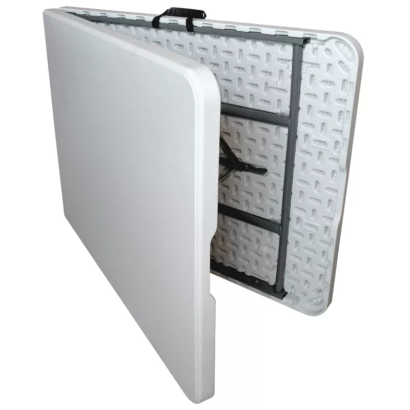 Folding Banquet Table Off White - Image 2