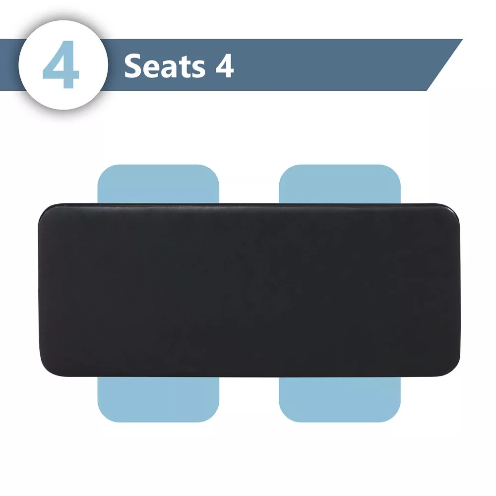 Folding Table Black - Image 5