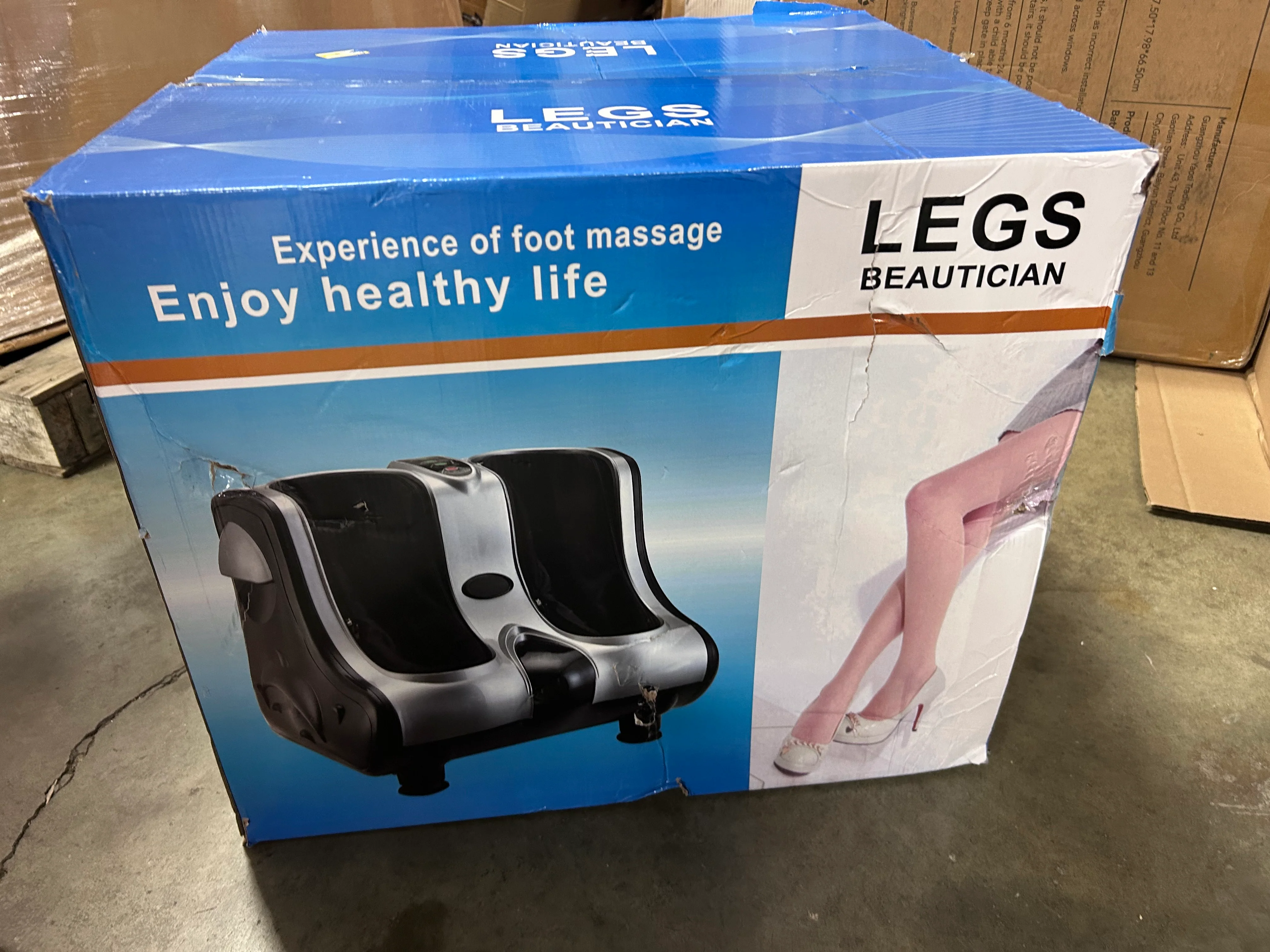 Foot and Calf Massager Shiatsu Foot Massager Machine with Tilt Base, - Image 8
