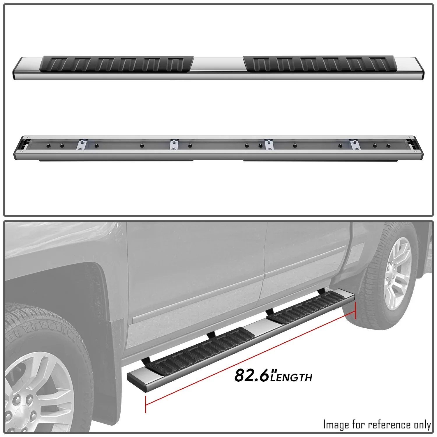 Crew Cab Side Step Nerf Bar Running Board - Image 4