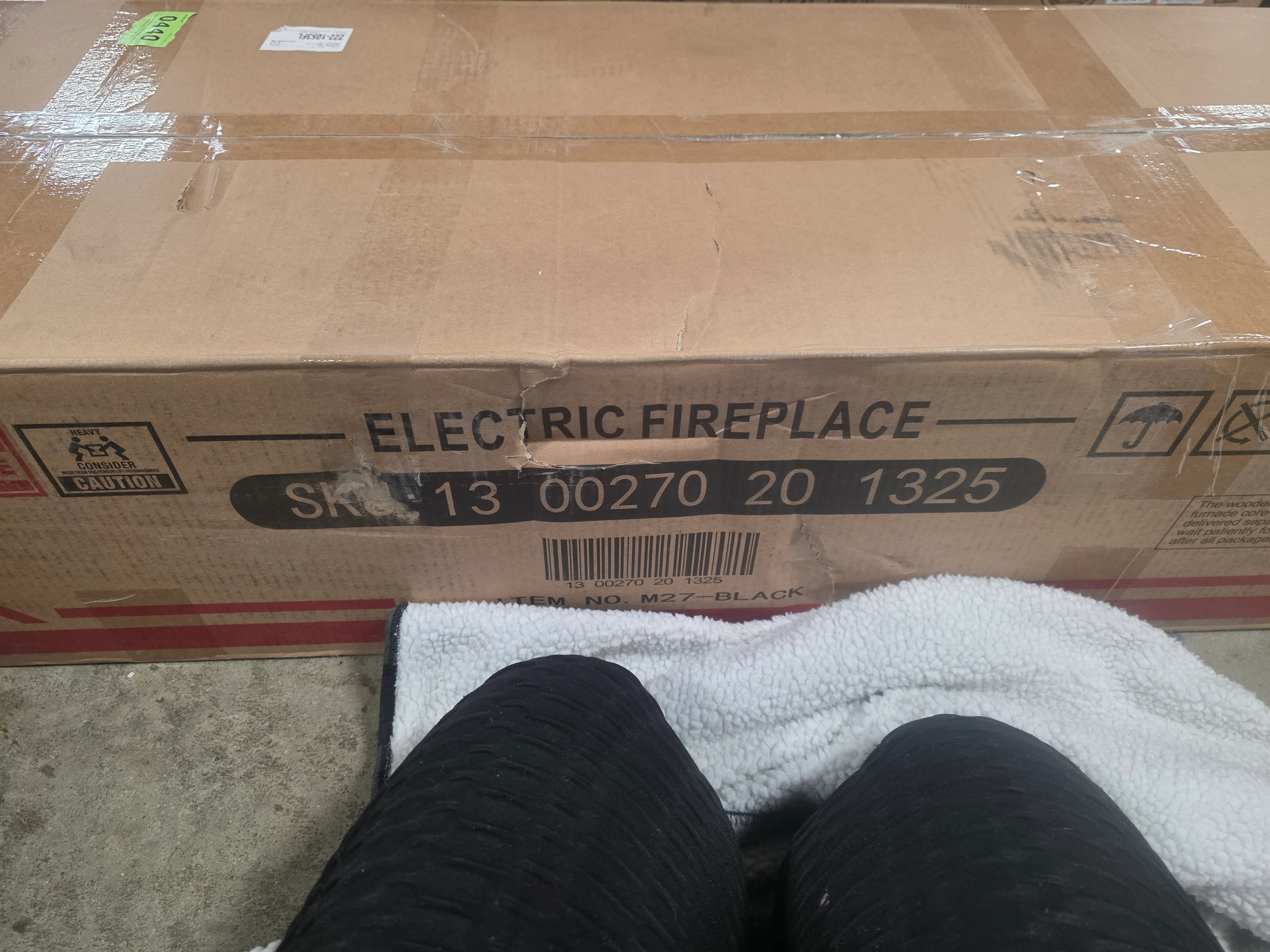 Freestanding Electric Fireplace - MANTLE ONLY - Image 6