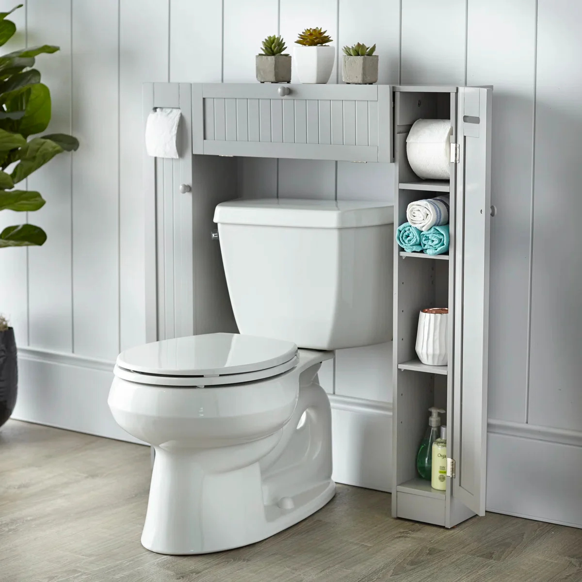Freestanding Over The Toilet Storage - Image 4