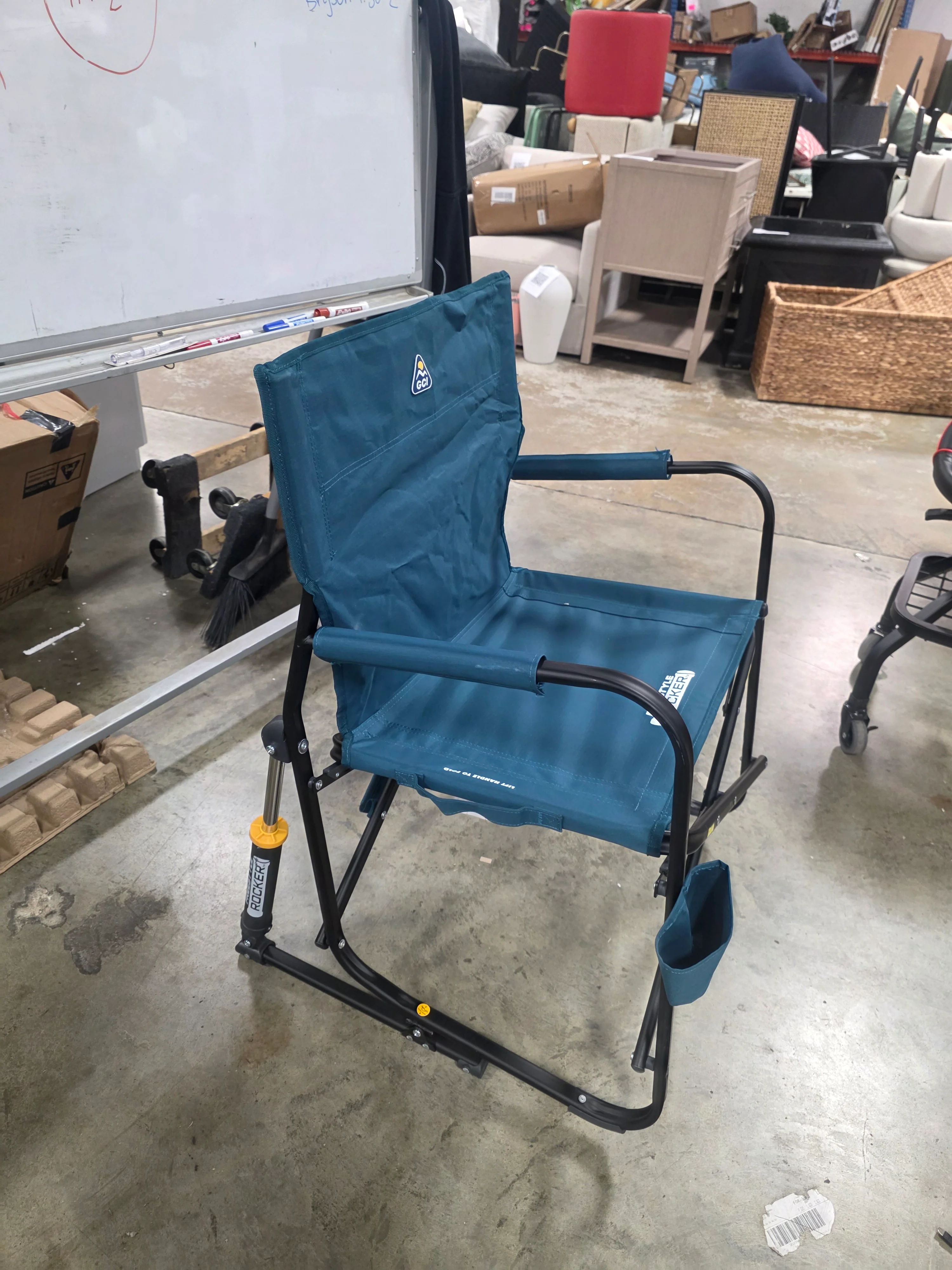 Freestyle Rocker Foldable Rocking Camp Chair - Image 6