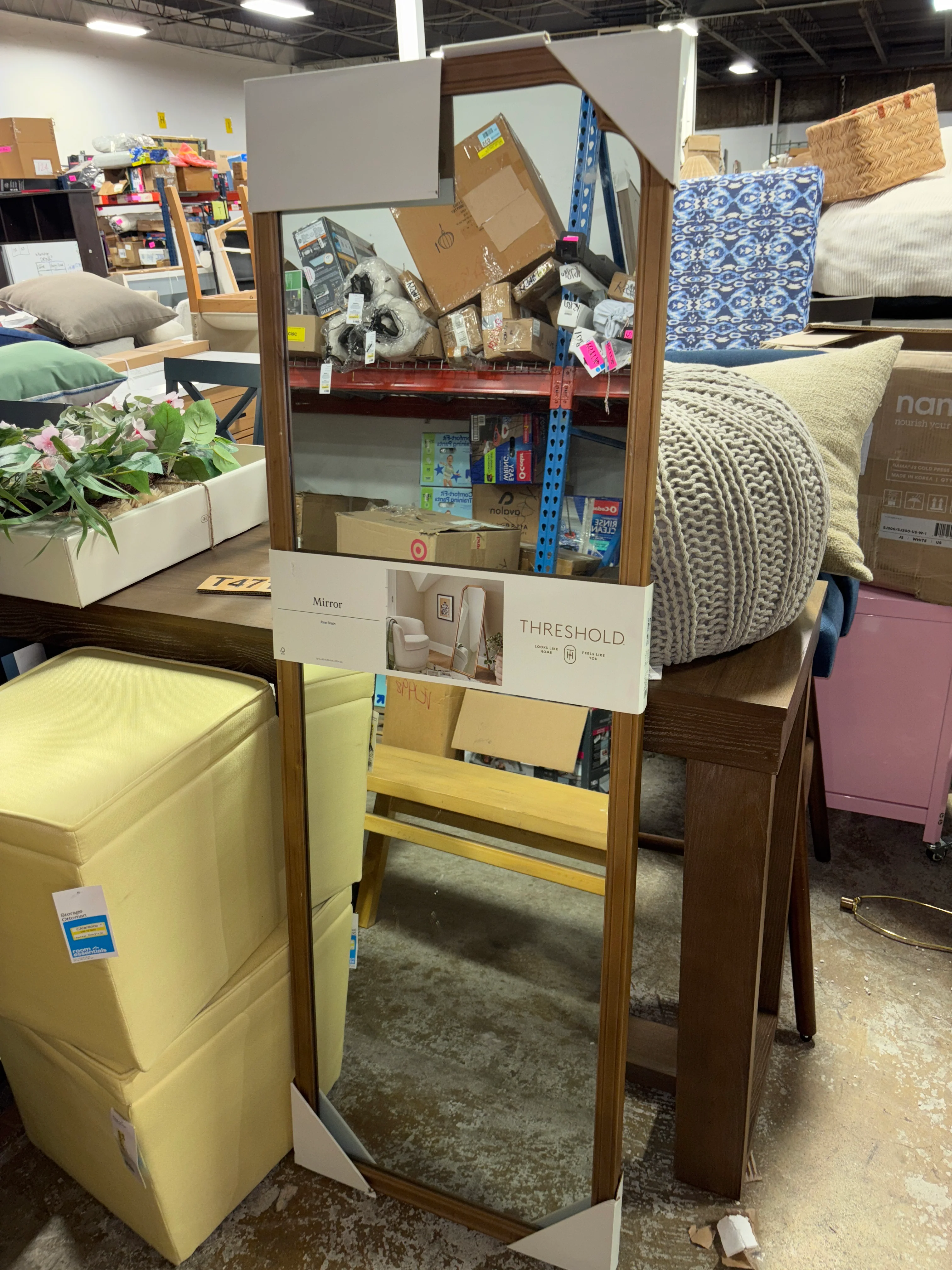 French Country Easel Mirror SHOWROOM ITEM - Image 2