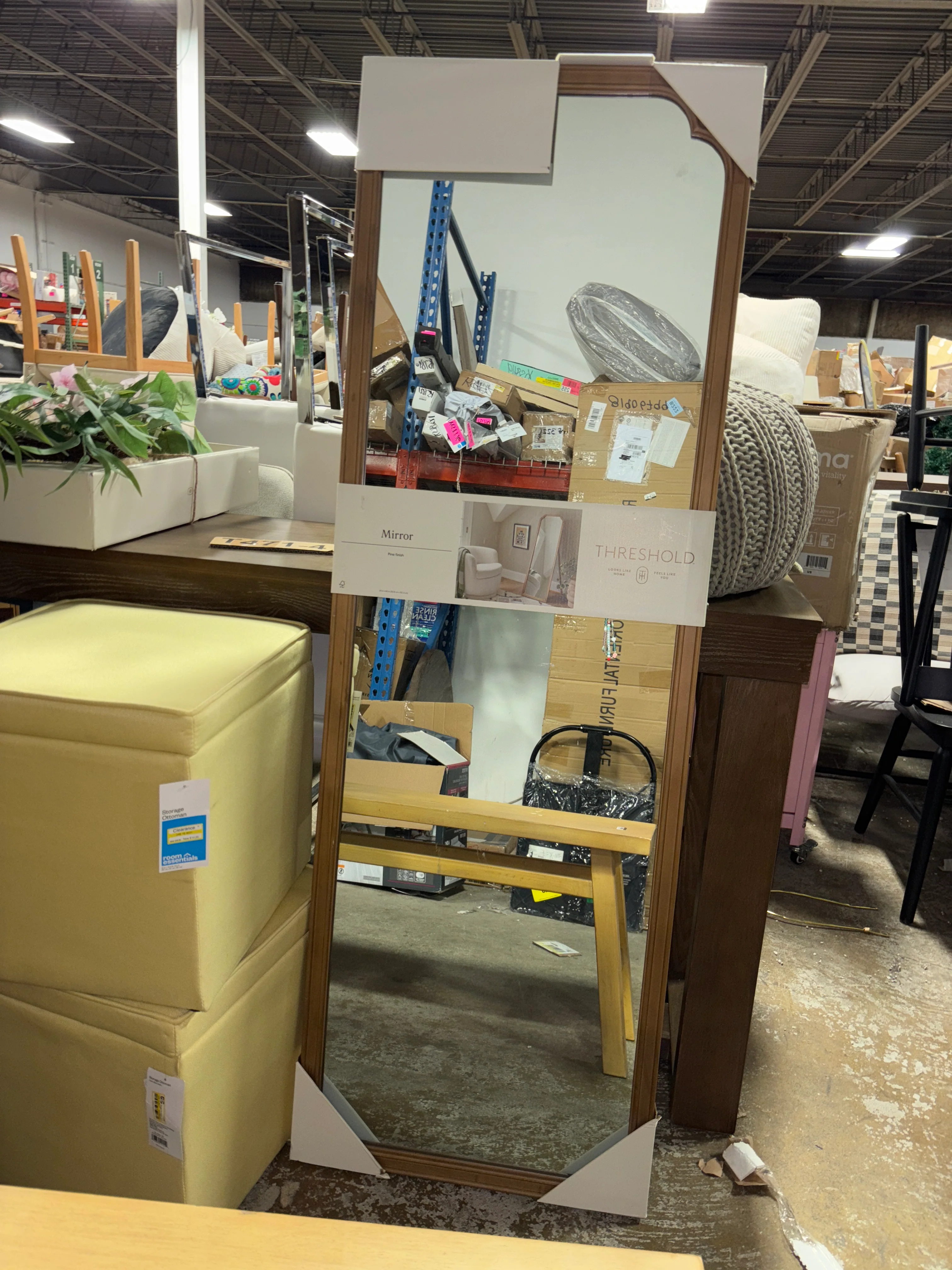 French Country Easel Mirror SHOWROOM ITEM - Image 3