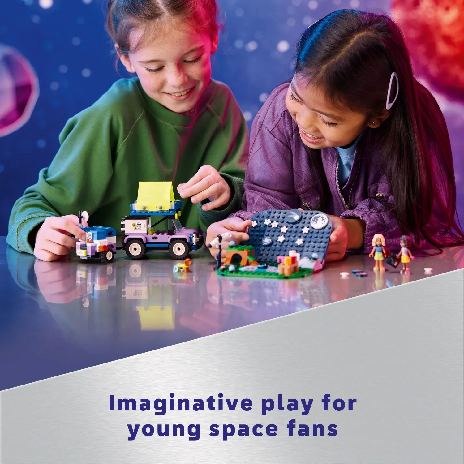 Friends Stargazing Camping Vehicle Adventure Toy - Image 3