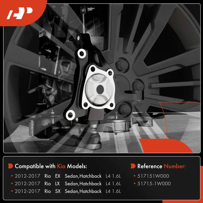 Front Driver Steering Knuckle - Image 4
