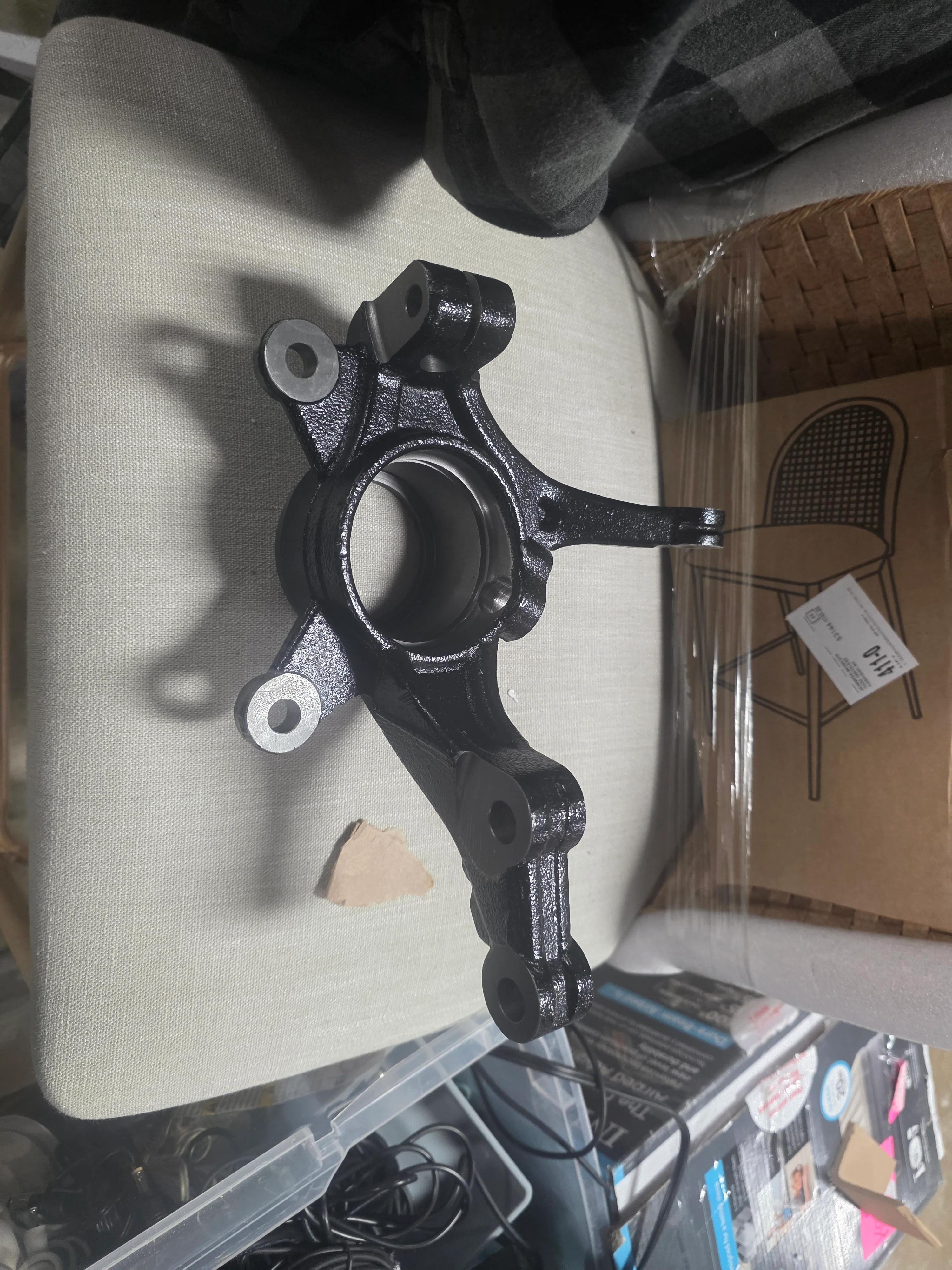 Front Driver Steering Knuckle - Image 6