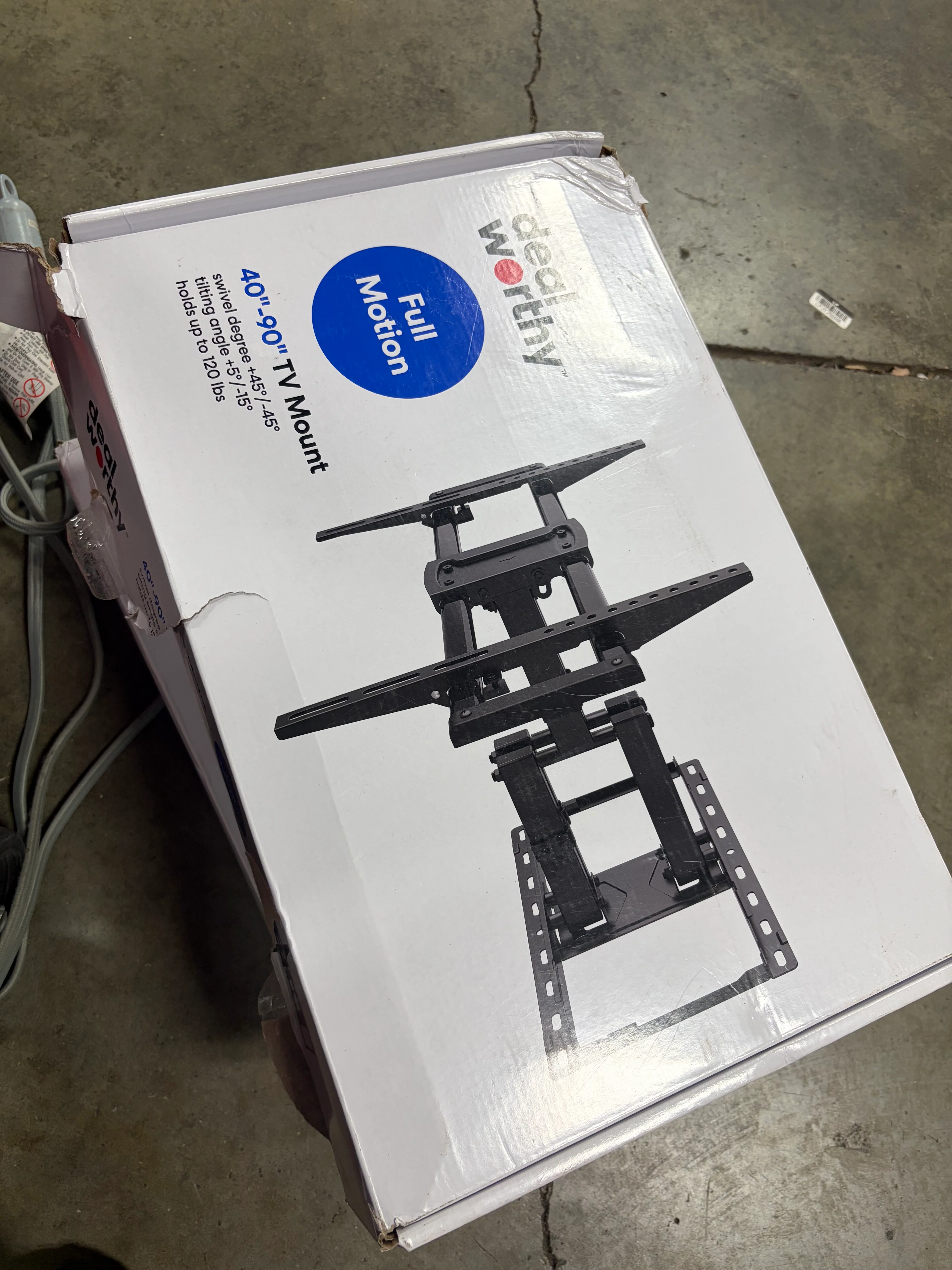 Full Motion TV Mount - Steel - Image 4