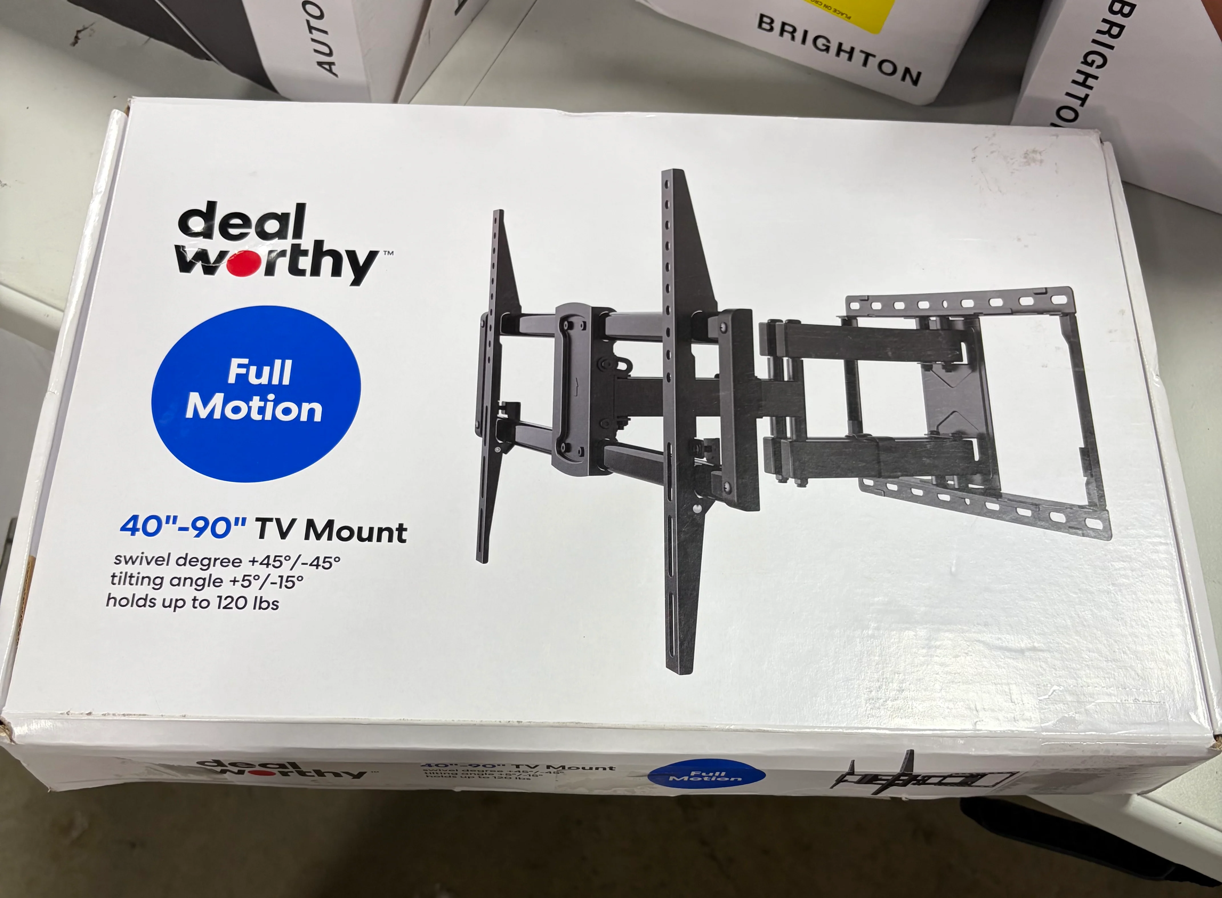 Full Motion TV Mount - Steel - Image 4