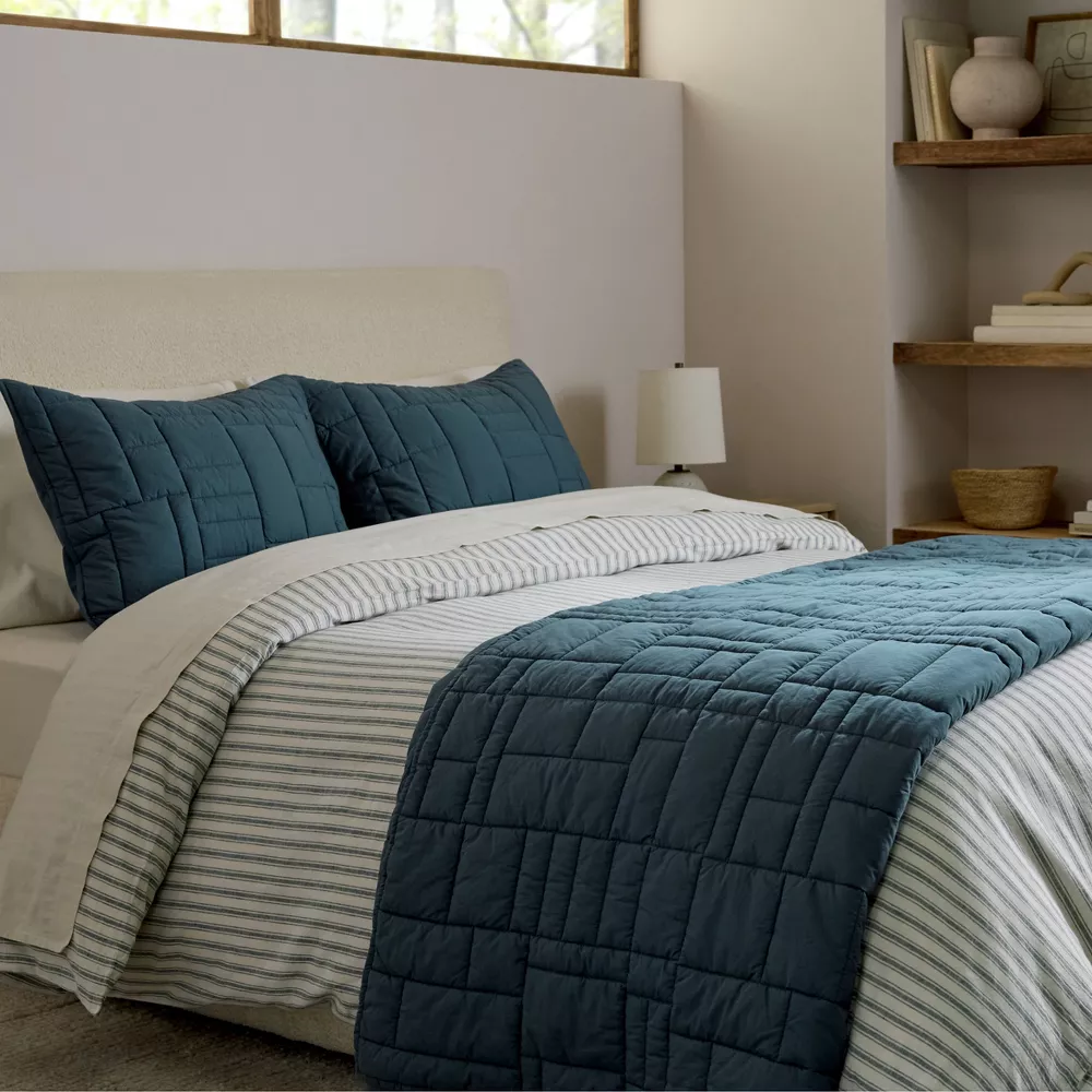 Cozy Block Quilt Cove Full/Queen - Image 2