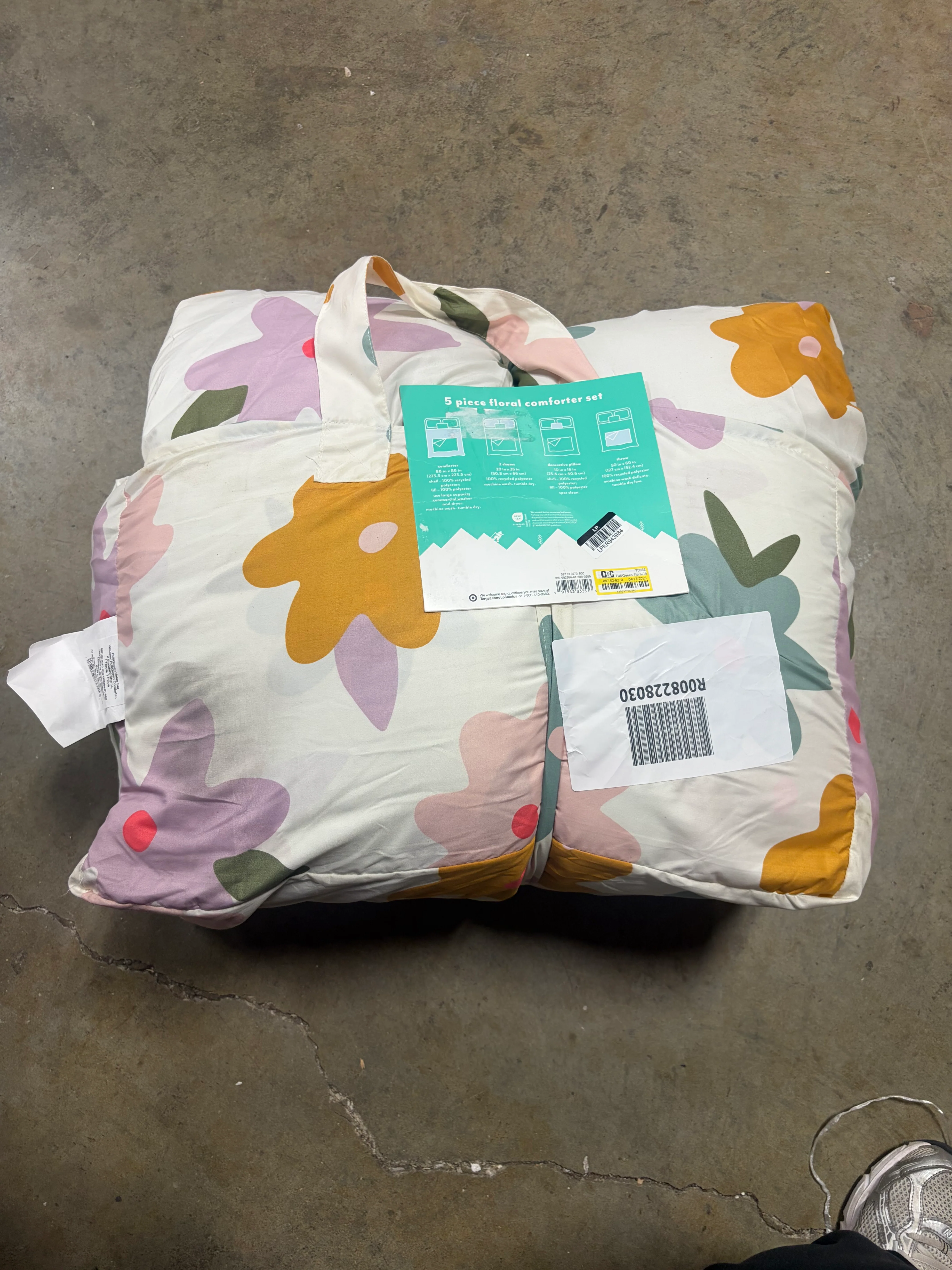 Full/Queen Floral Value Multi-Piece Kids' Bedding Set - Image 8