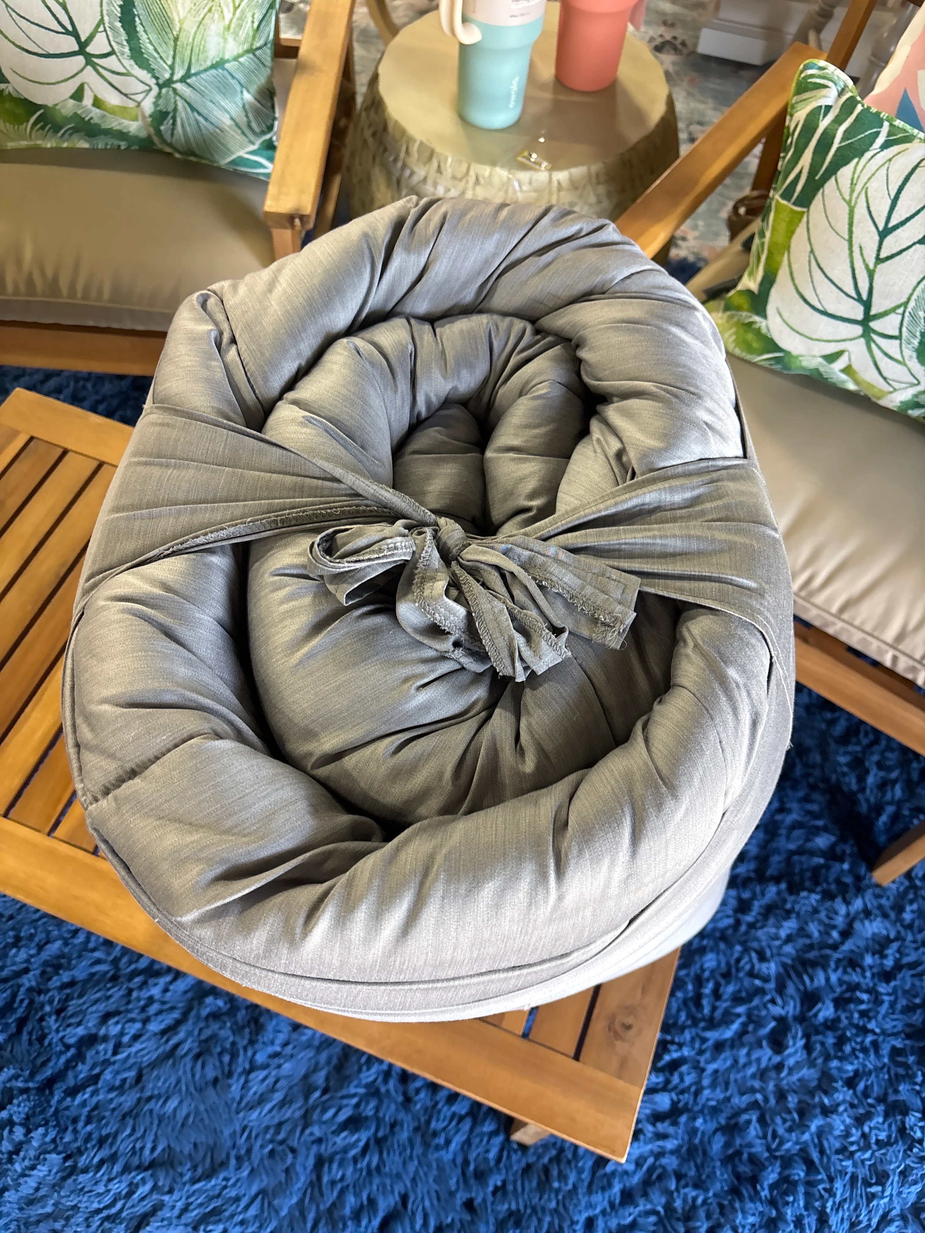 (Full/Queen) Rayon from Bamboo Comforter Set - Dark Grey SHOWROOM ITEM - Image 3