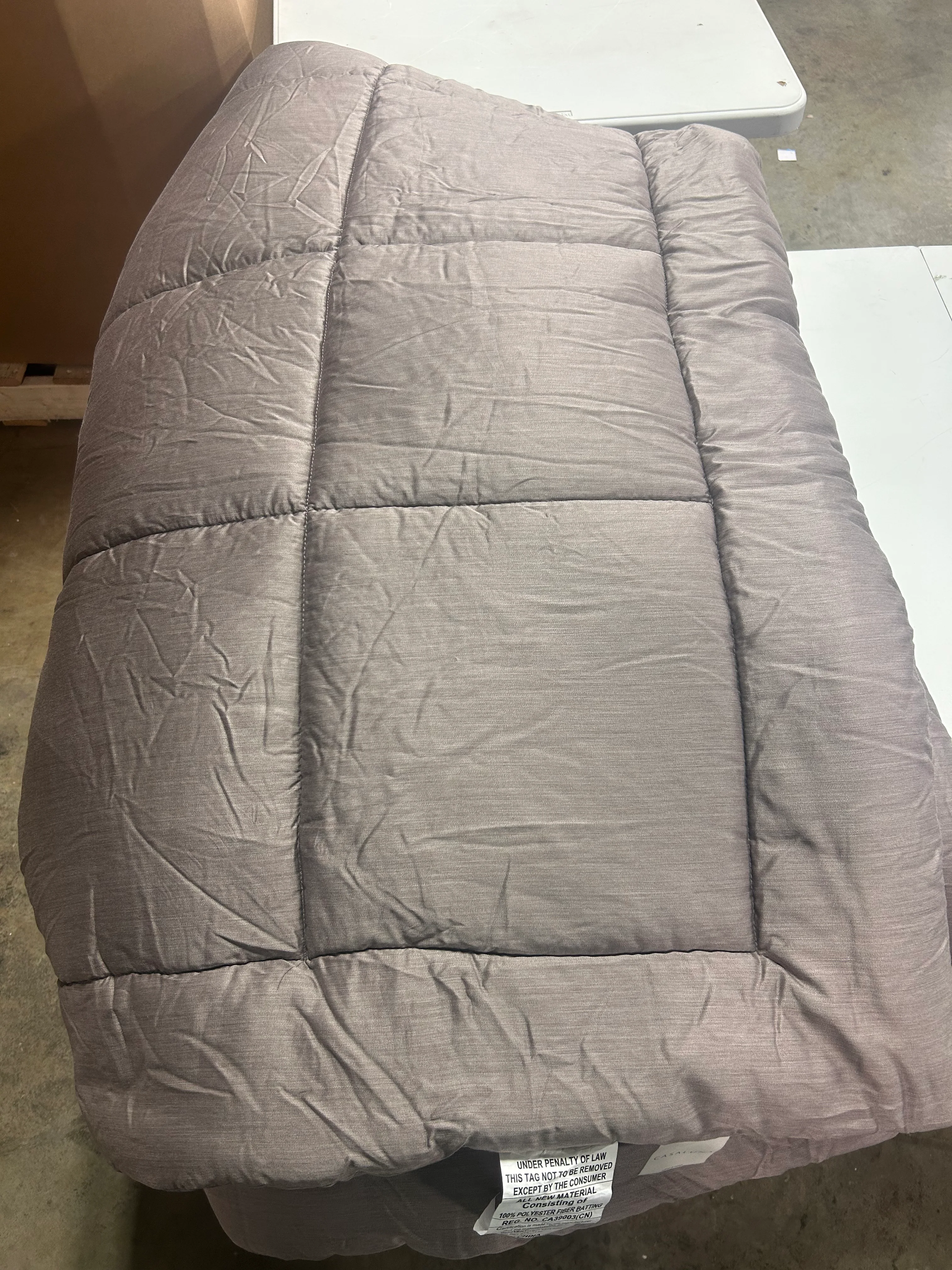 Rayon from Bamboo COMFORTER ONLY Fig Full/Queen - Image 5