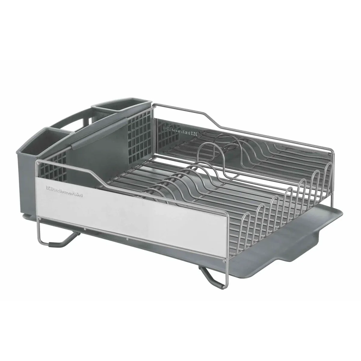 Full Size Dish Rack, Light Grey