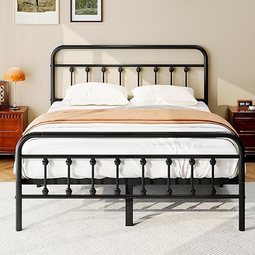 Full Size Metal Platform Bed
