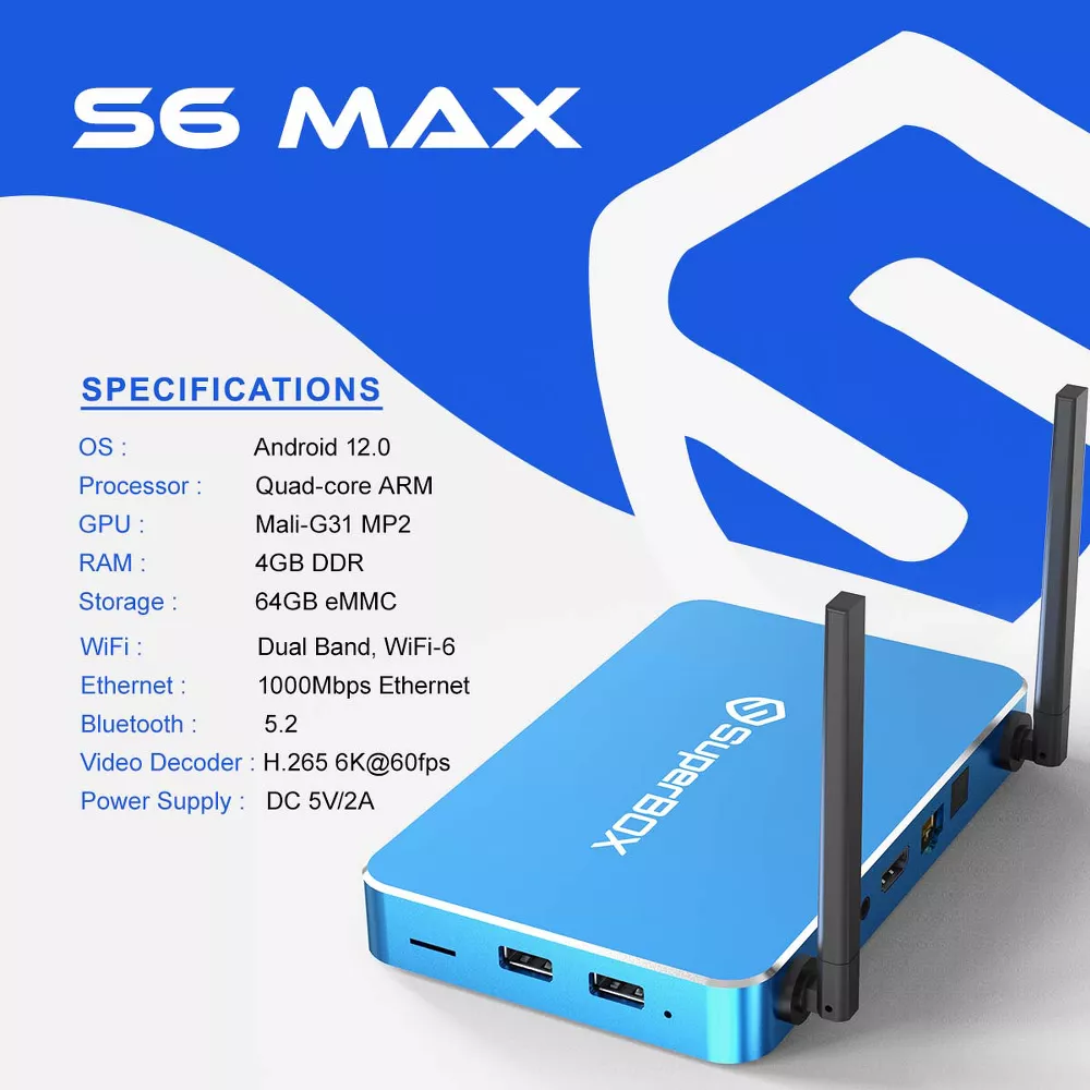 Fully Loaded 6K Android TV Box - Image 2