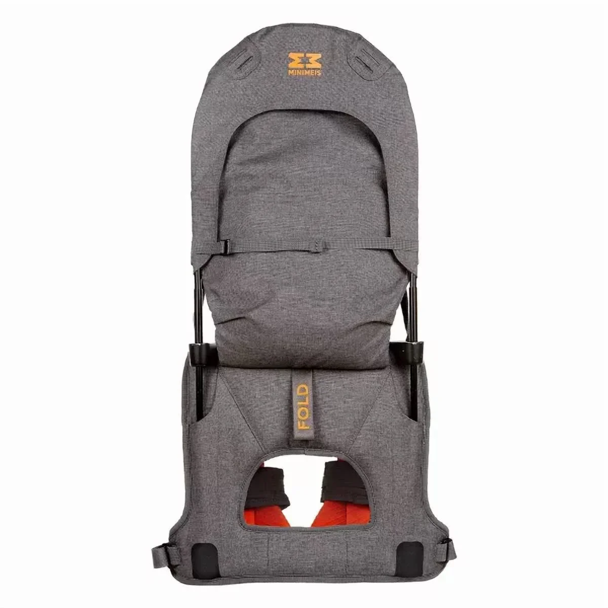 G4 Baby & Child Shoulder Carrier Gray Orange - Image 3