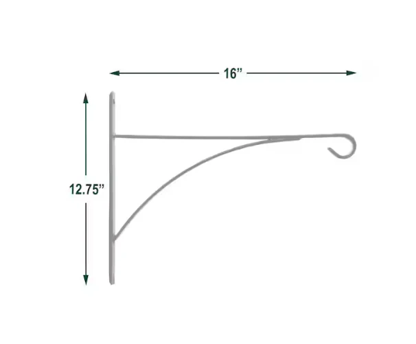 Talon Black Metal Alloy Plant Bracket (2-Pack) - Image 4