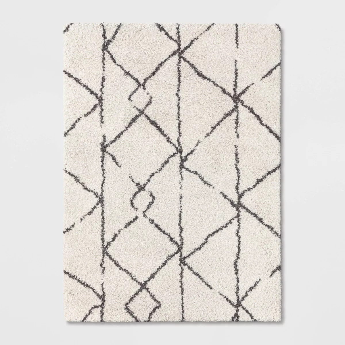 Geometric Design Woven Rug 5'x7'