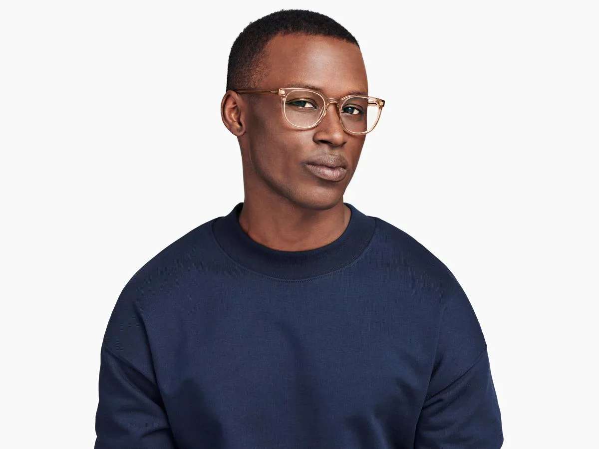 Gillian Eyeglasses Nutmeg Crystal - Image 5