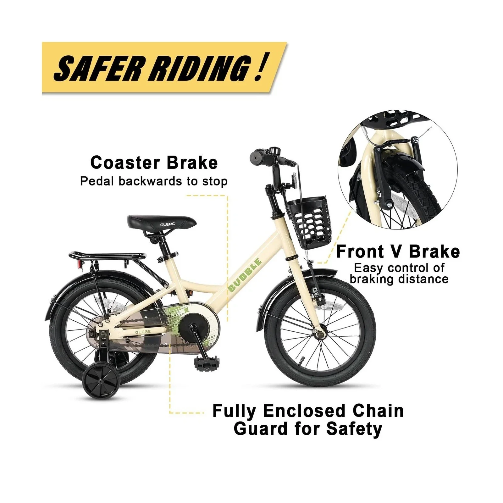 Glerc Bubble Kids Bike, Children Bicycle - Image 2