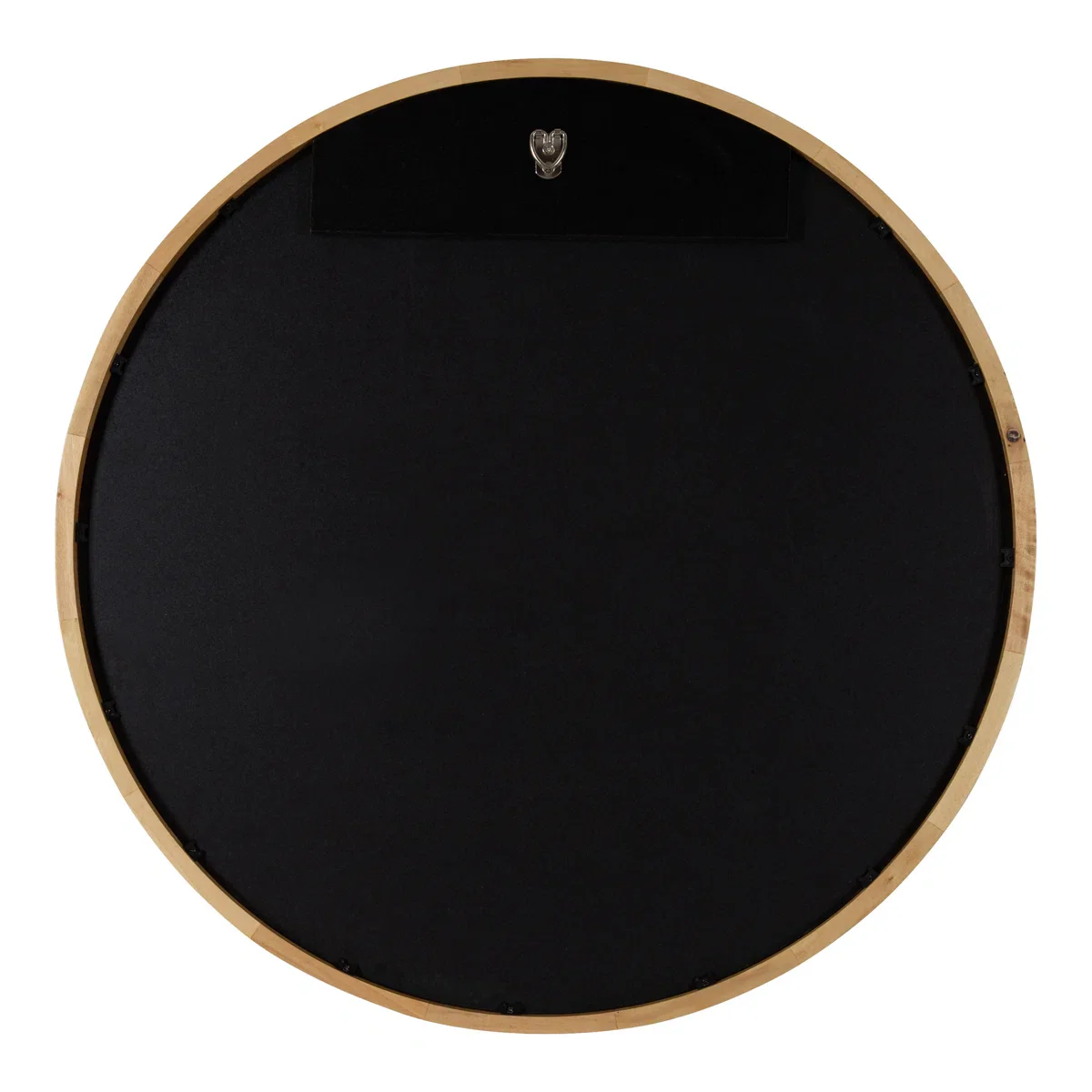 Glover Solid Wood Round Mirror - Image 4