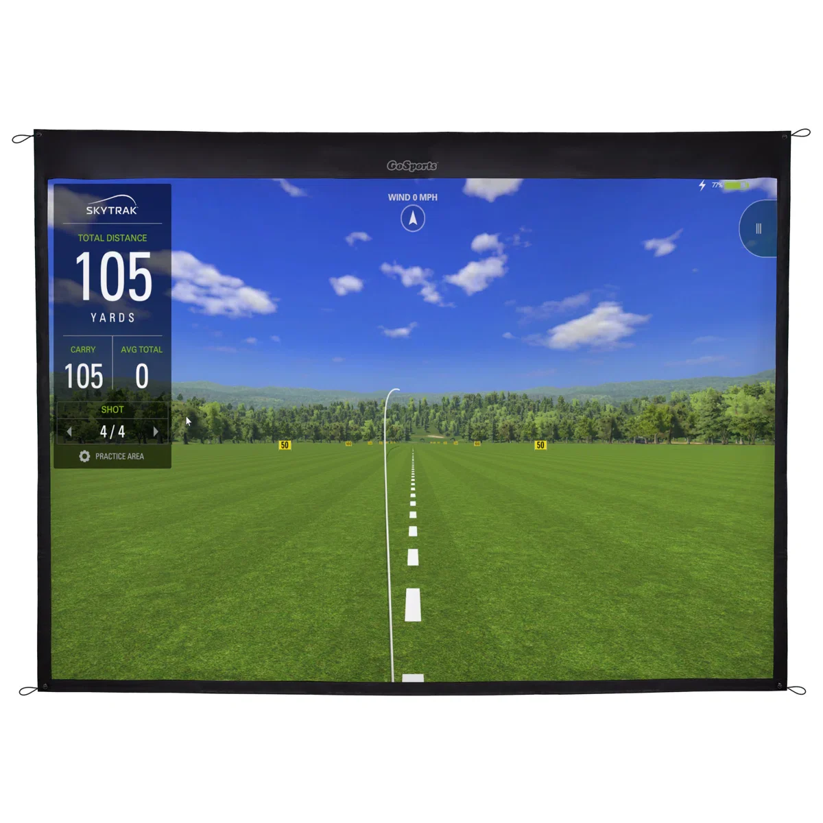 Golf Simulator Impact Screen - Image 2