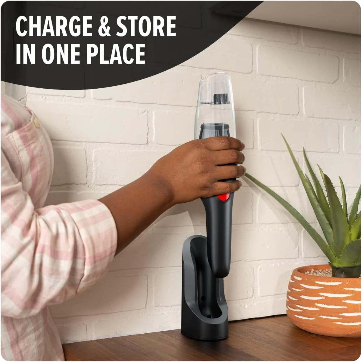 Grab and Go+ 8V Cordless Handheld Vacuum Cleaner - Image 3