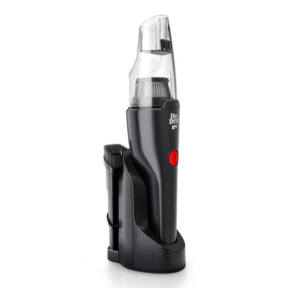 Grab & Go 8V Cordless Handheld Vacuum Black/Red