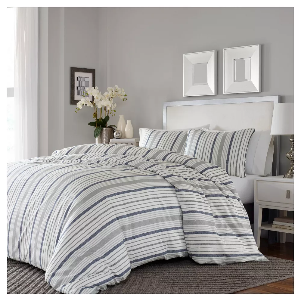 Gray Conrad Comforter Set (Full/Queen)