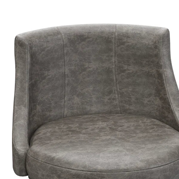 Gray Croskey Swivel Extra Tall Stool - Image 2