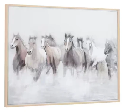 Gray Polystone Modern Farmhouse Framed Wall Art - Image 2