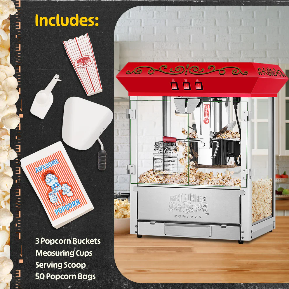 Great Northern Popcorn Cart, Partial - Image 5