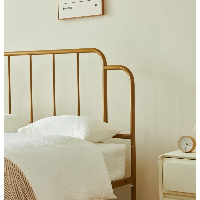 Gurtha Metal Platform Bed Queen - Image 2