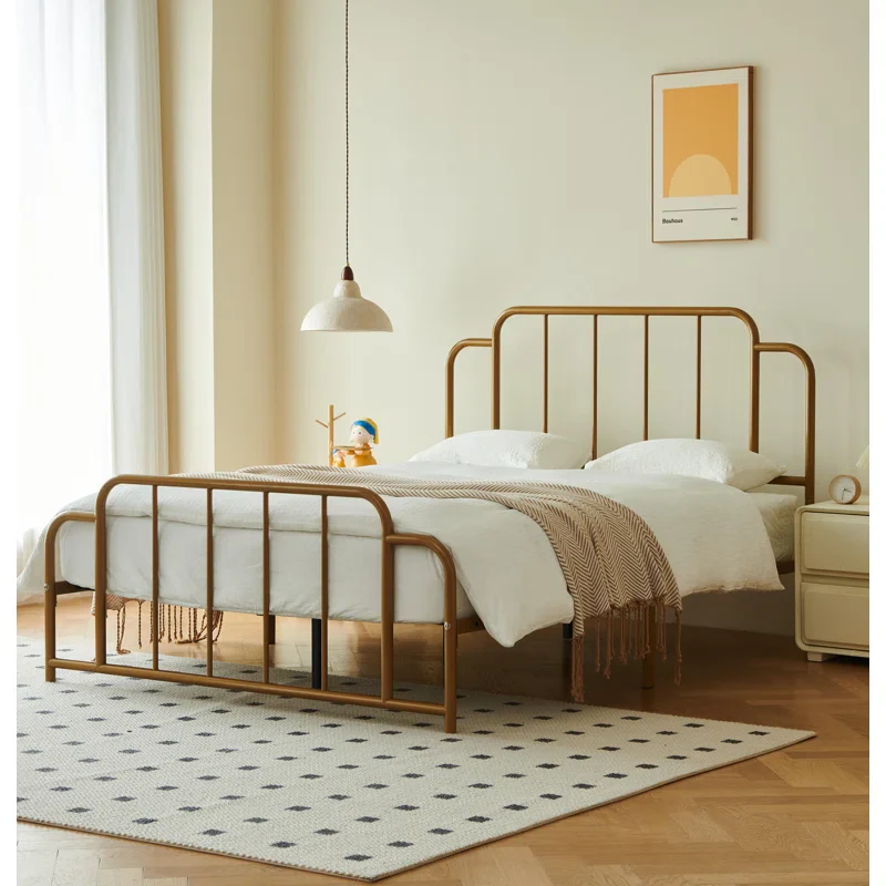 Gurtha Metal Platform Bed Queen - Image 3