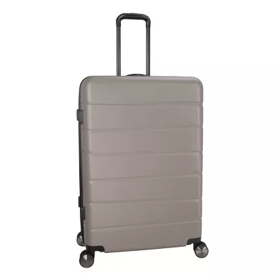 Hardside Large Checked Spinner Suitcase - Image 4