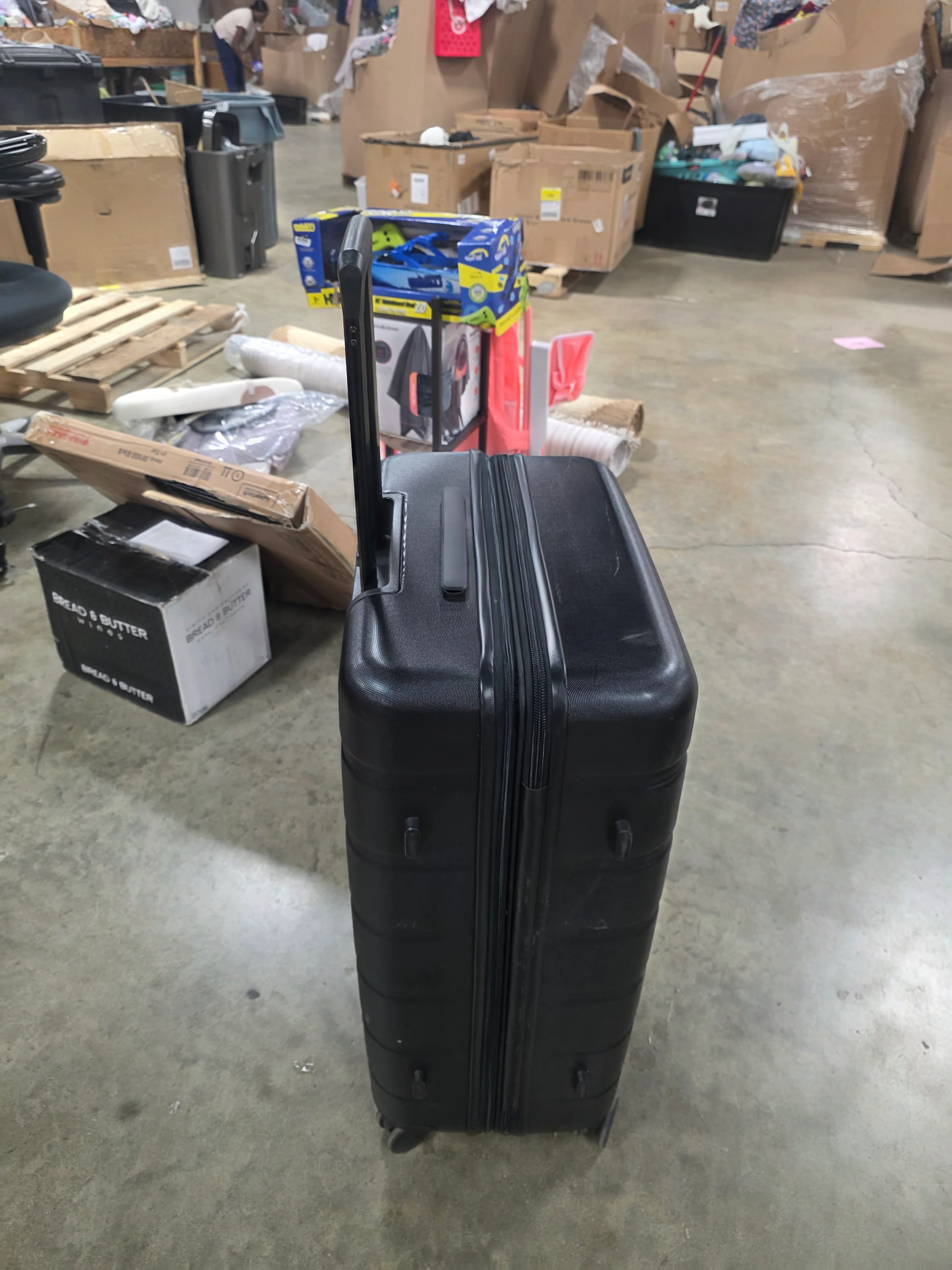 Hardside Medium Checked Suitcase - Image 7