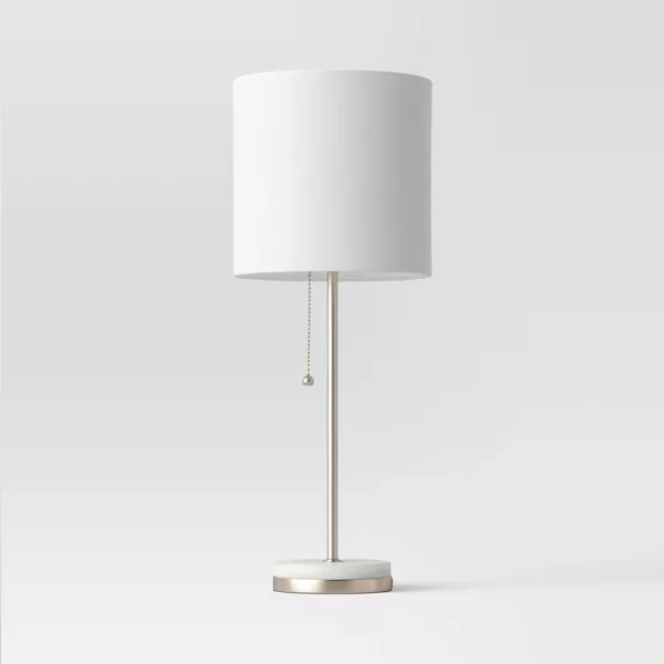 Hayes Marble Base Stick Lamp