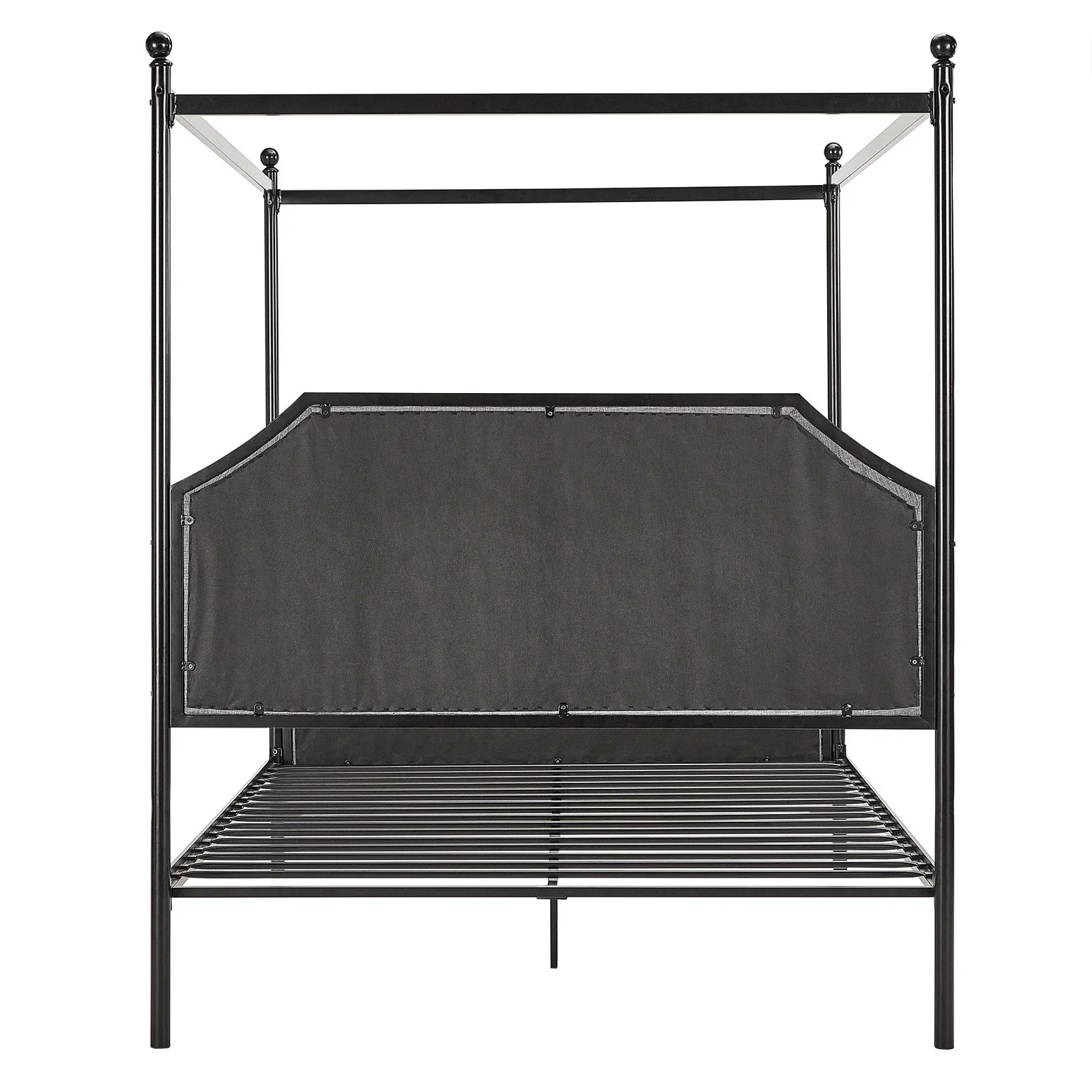 Hazleton Black Metal Queen BED CANOPY ONLY - Image 3