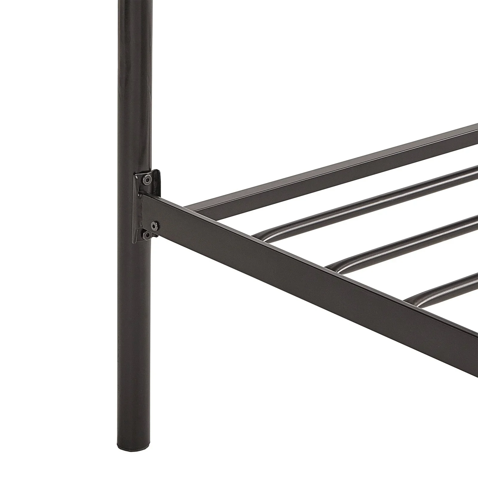 Hazleton Black Metal Queen BED CANOPY ONLY - Image 4