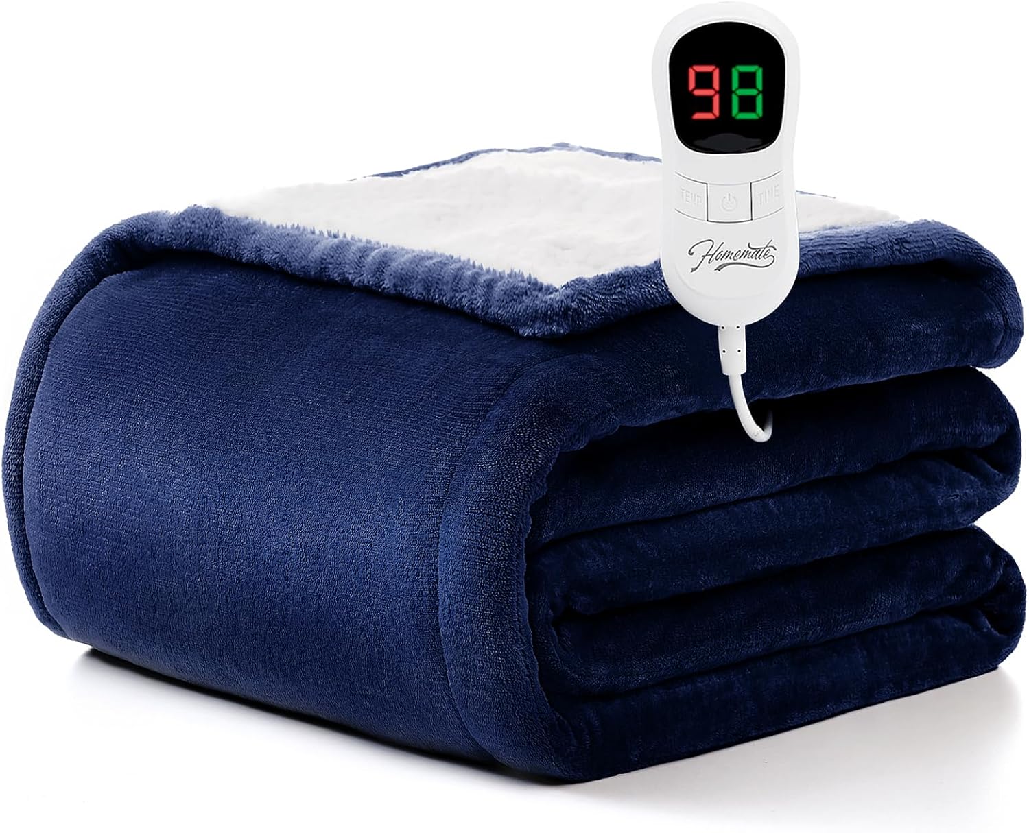 Heated Blanket Electric Throw - 50"x60"