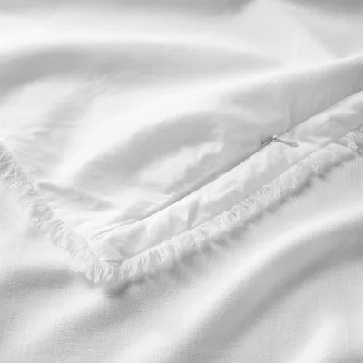 Heavyweight Linen Blend Comforter - King/California King - Image 2