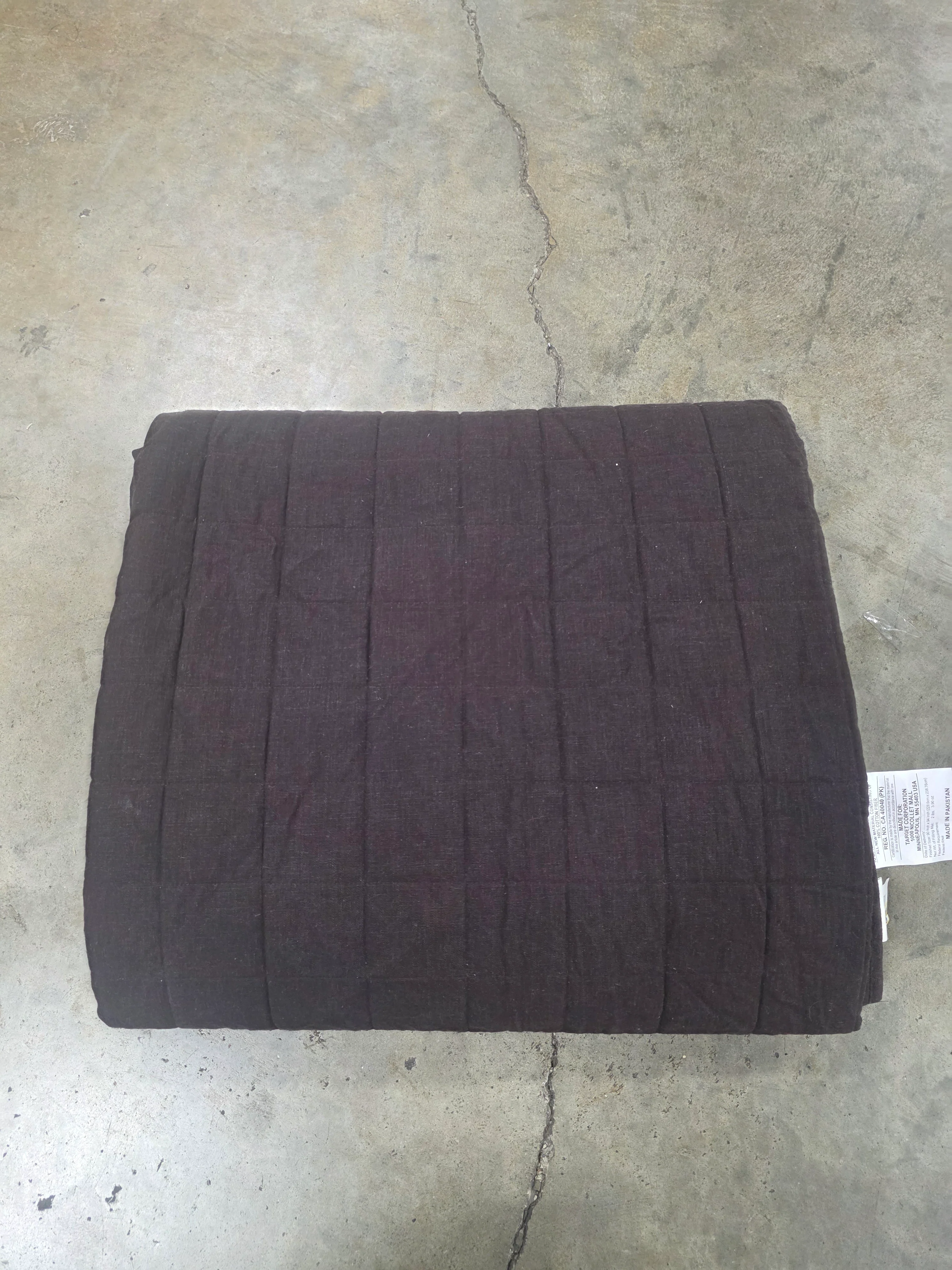 Heavyweight Linen Blend Quilt - Full/Queen - Image 4