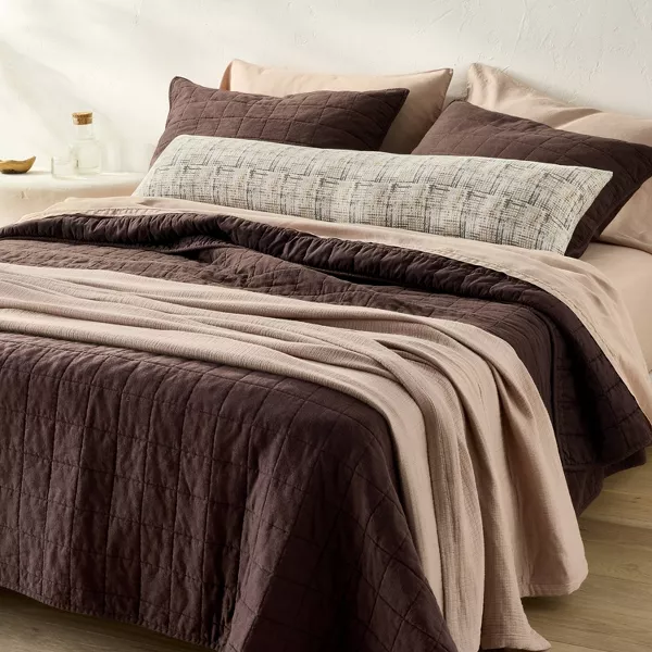 Heavyweight Linen Blend Quilt - King - Image 3